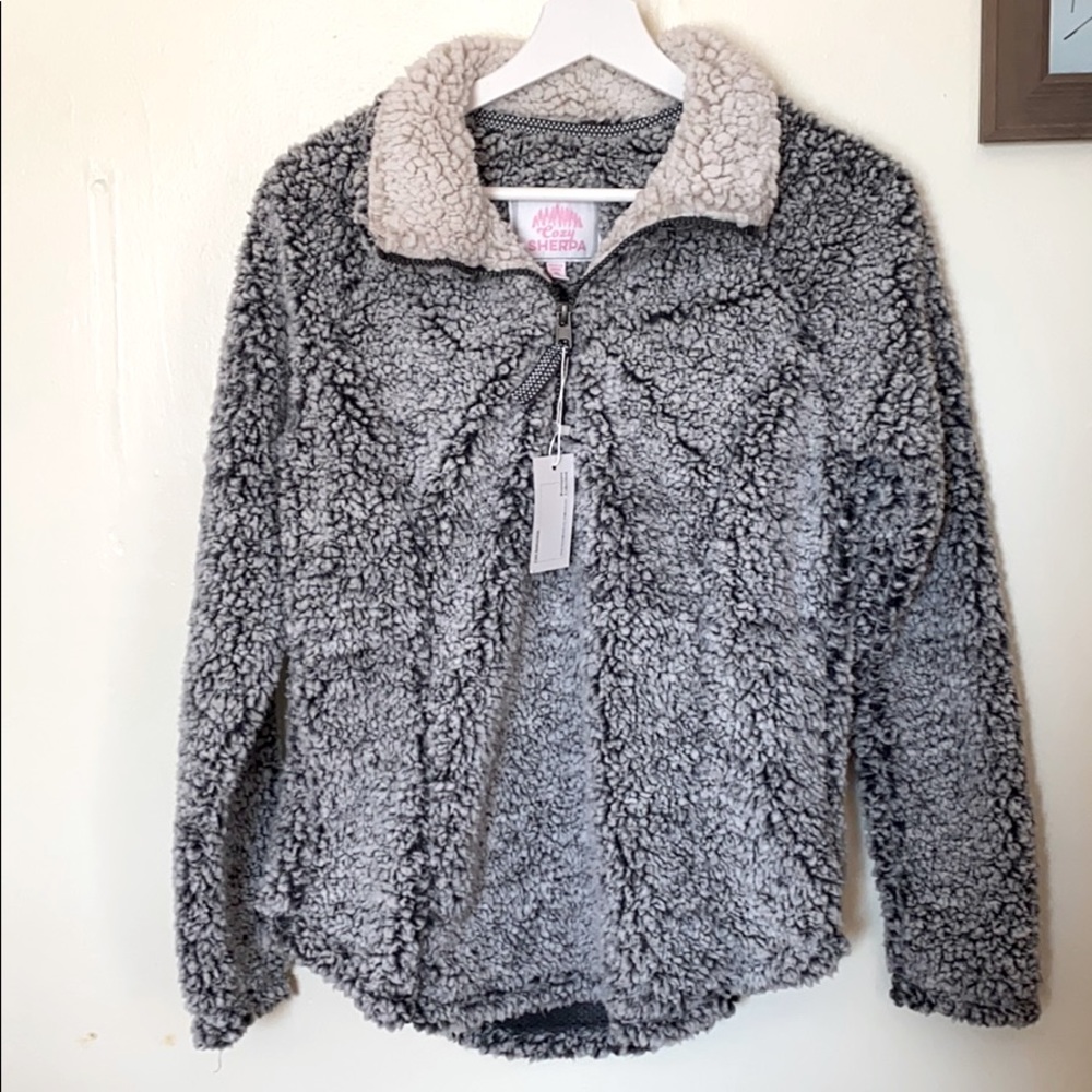 Sherpa Quarter Zip Pullover